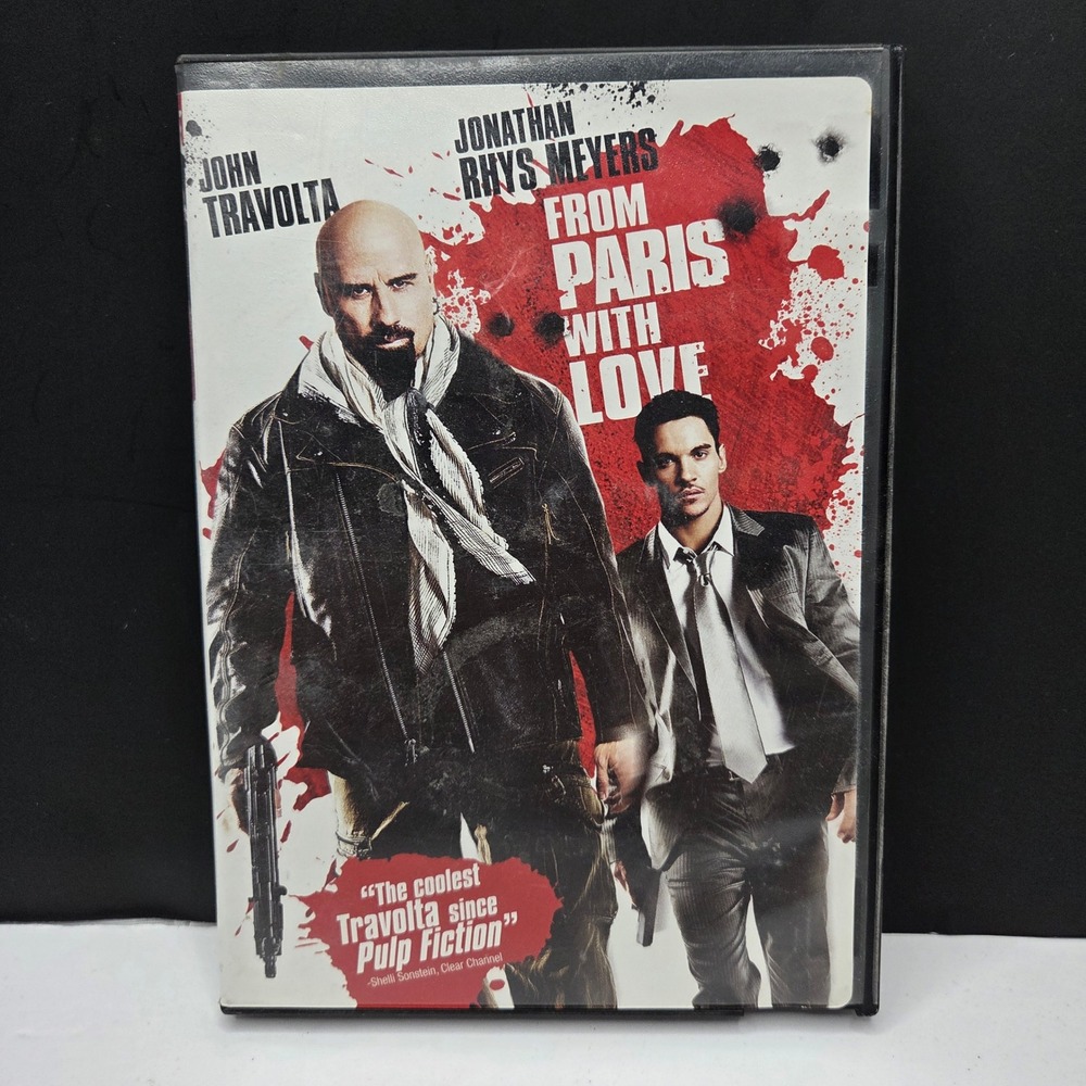 Lionsgate From Paris With Love DVD Action Thriller John Travolta Widescreen 2010
